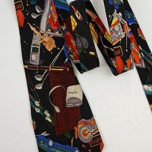 Nicole Miller 1994 Vintage Silk Tie
